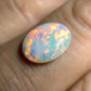 1.955ct Natural Solid Australian Crystal opal 10.7×8.4×3.7mm