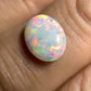 1.955ct Natural Solid Australian Crystal opal 10.7×8.4×3.7mm