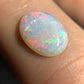 2.05ct natural Solid Australian semi-crystal opal 11.9×8.6×3.2mm