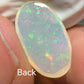 'Sky garden' 3.5ct Natural Solid Australian Crystal opal 15.5x9.3x4mm
