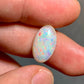 'Giverny garden' 3.36ct Solid Australian white opal Coober Pedy 15.2x9.1x4.2mm