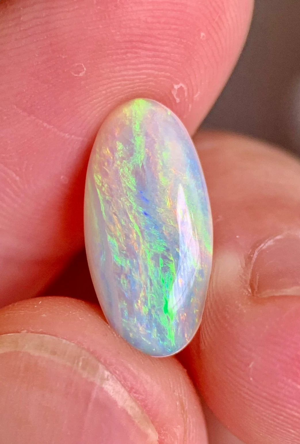 'Praia Dona Ana' 1.9ct Solid Australian Crystal opal 16.2x8.1x2.6mm