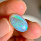 'Hanalei Bay' 4.83ct Natural Solid Australian dark Crystal opal 14ct gold solitaire ring
