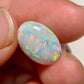 3.66ct Natural Solid Australian semi-crystal opal 15x10.5x4mm
