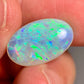 'Grüner See' 4.02ct Natural Solid Australian Crystal opal 18.3x11.6x3.2mm