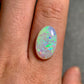 'Grüner See' 4.02ct Natural Solid Australian Crystal opal 18.3x11.6x3.2mm