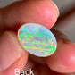 'Neon' 4.07ct Natural Solid Australian Crystal opal 16x11.2x4mm