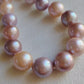 11-12.7mm Genuine freshwater pearls classic necklace
