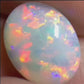 1.955ct Natural Solid Australian Crystal opal 10.7×8.4×3.7mm