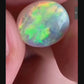 'Rain bird' 3.48ct Solid Australian Crystal opal Lightning ridge 12.8x11x4.3mm