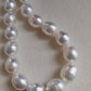 9-10.7mm Genuine south sea white pearl 14k gold necklace