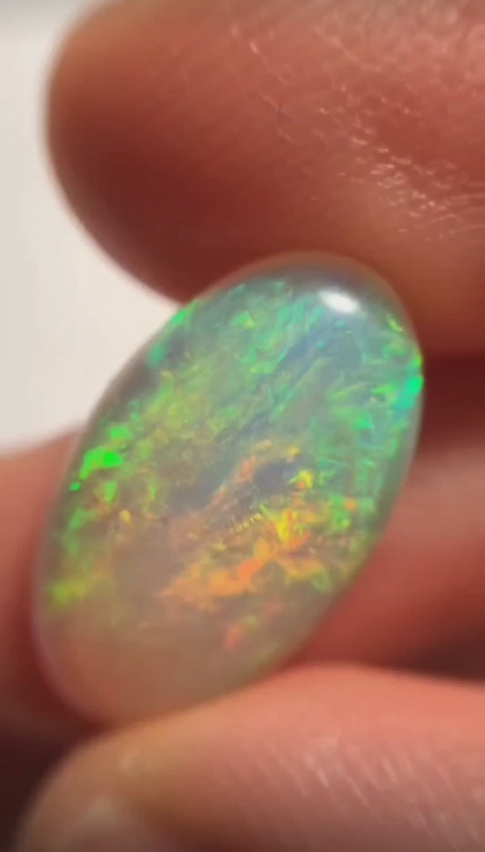 6.21ct Natural Solid Australian Opal 18.0×10.5×5.6mm