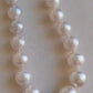 9.8-14.8mm Genuine south sea white pearls classic necklace