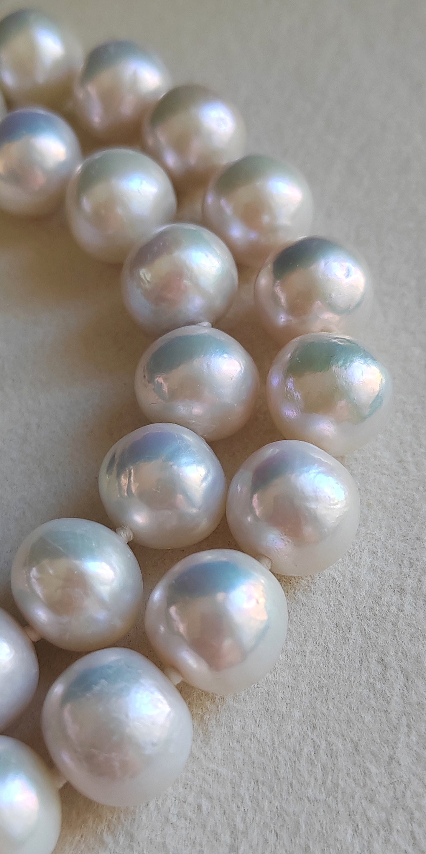 11-12.5mm Genuine freshwater pearl classic necklace