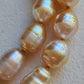 7.7-9.9mm Genuine Golden south sea earrings classic necklace