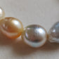 10.8-13.8mm  Genuine south sea pearls classic baroque bracelet