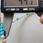 14k gold necklace Natural Sleeping Beauty Turquoise and Genuine Japanese akoya pearls