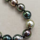 Rare release Rikitea Tahitian sea pearl necklace 9-10.8mm