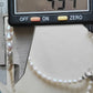4-4.5mm Genuine freshwater keshi pearls classic necklace