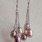 6-7mm Genuine freshwater pearl multicolour jewellry set