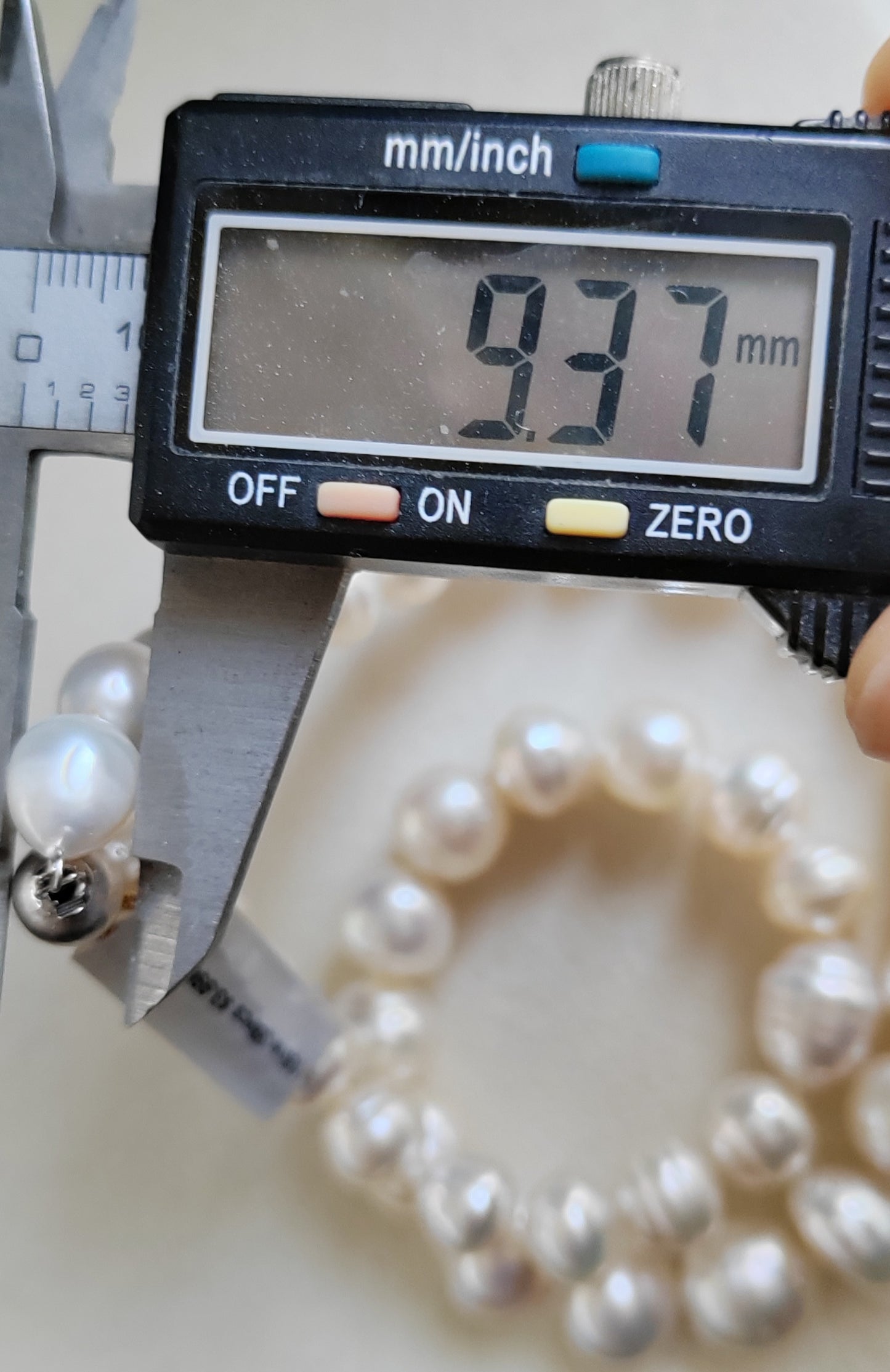 9.3-14.5mm Genuine south sea white pearls designer necklace