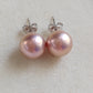 10.1mm Genuine freshwater pearl Every-day earrings studs