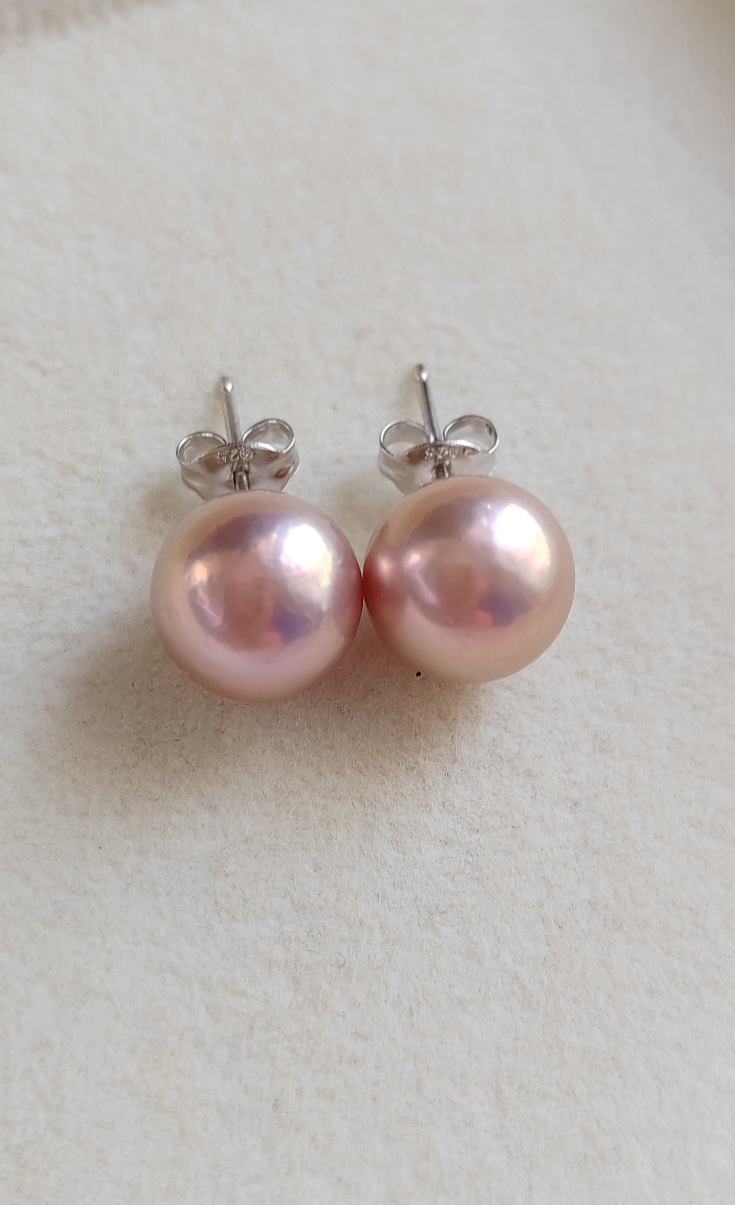 10.1mm Genuine freshwater pearl Every-day earrings studs