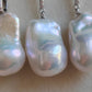 Classic baroque jewellry set Genuine freshwater pearls 13.9-15.2mm
