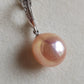 'Fairy Peach' Jewellery set Genuine freshwater pearls 11.8-12.2mm