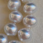 11-12.7mm Genuine south sea white pearl necklace 9K gold
