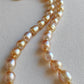 7.7-9.9mm Genuine Golden south sea earrings classic necklace
