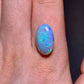 'The deep sea' 5.14ct Natural Solid Australian dark crystal opal 17x10.1x5.2mm