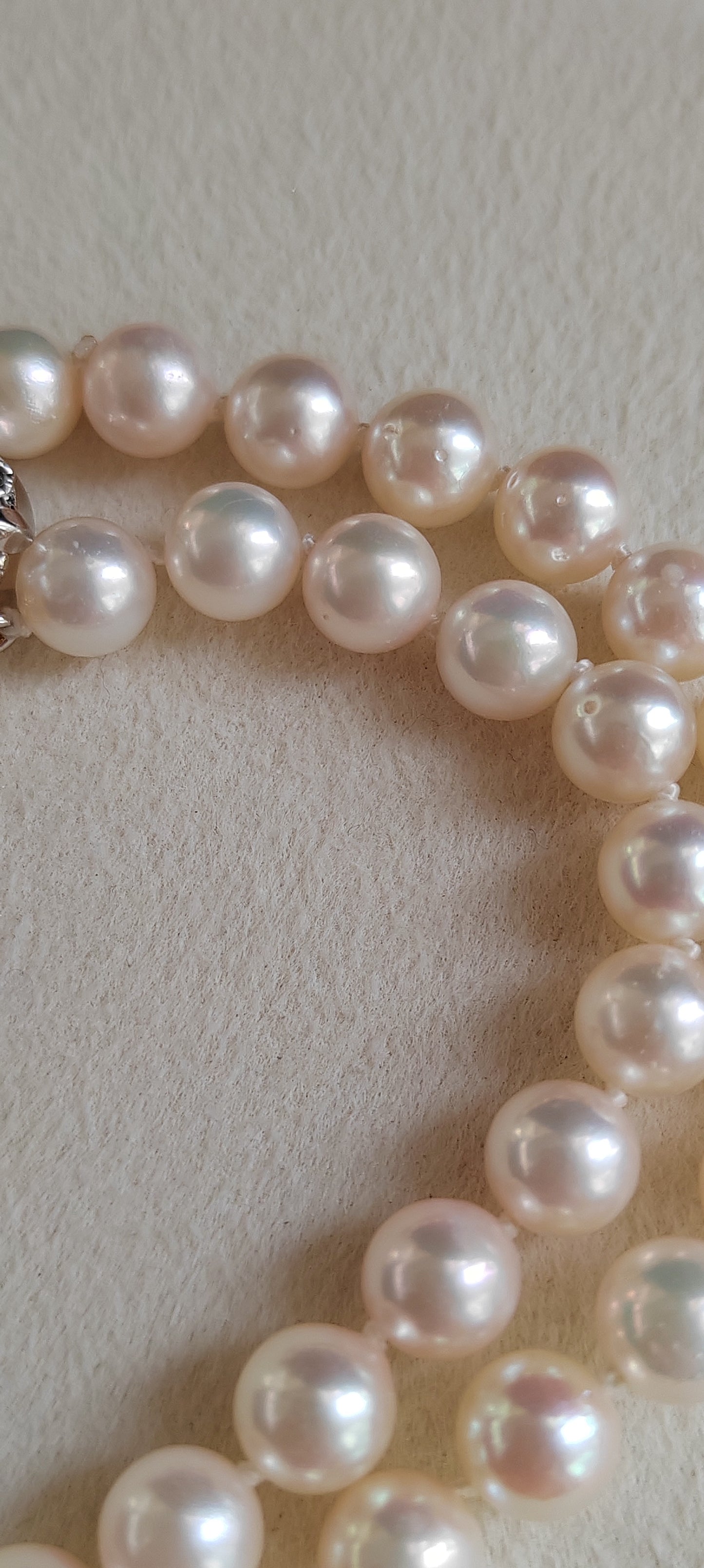 6.5-7mm Genuine Akoya pearls classic necklace