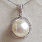 14.1mm Genuine south sea pearl classic pendant
