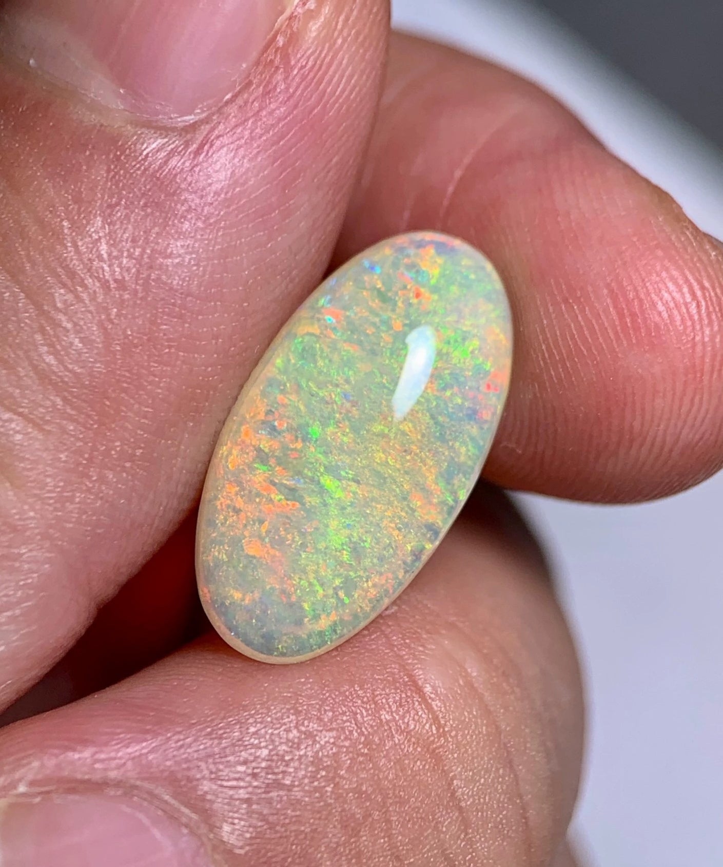 'Wild Daisy' Natural Solid Australian Crystal opal 4.35ct