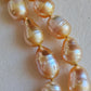 7.7-9.9mm Genuine Golden south sea earrings classic necklace