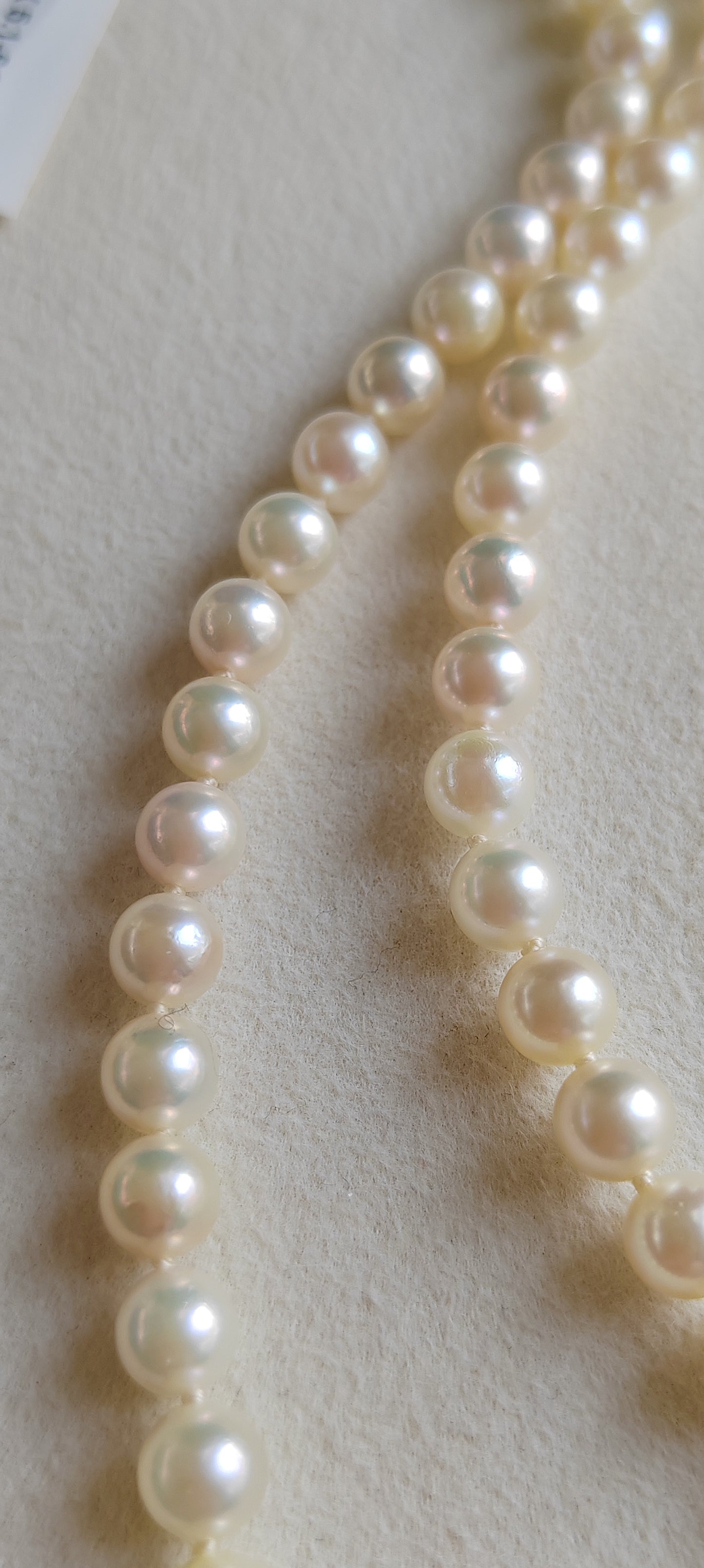 5.1-6.5mm Genuine Japanese akoya pearls classic necklace