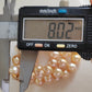8-11.1mm Genuine golden south sea pearl necklace strand