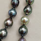 Rare release Rikitea Tahitian sea pearl necklace 9-10.8mm