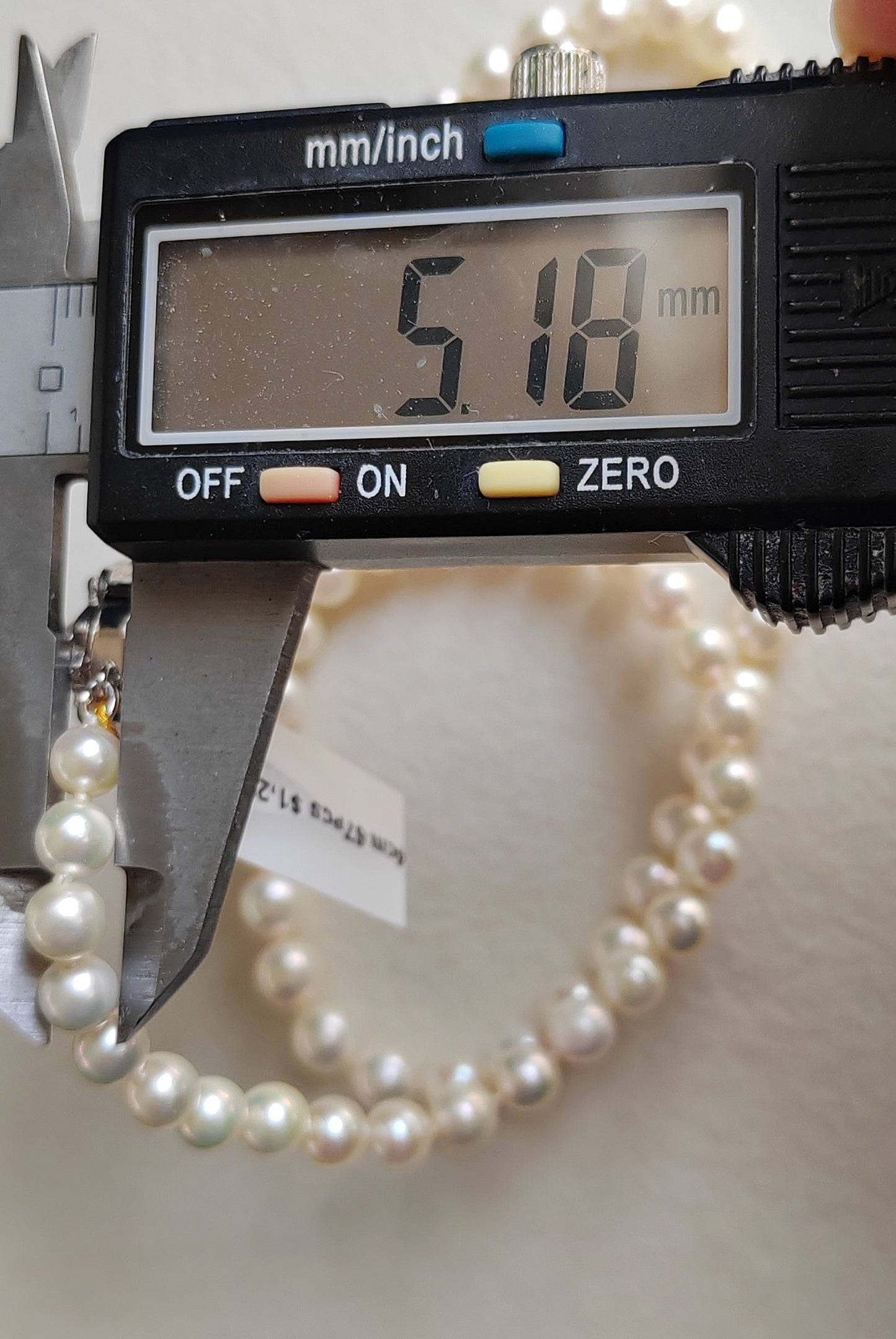 5.1-6.5mm Genuine Japanese akoya pearls classic necklace