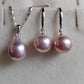10.7-11mm Genuine freshwater pearl jewellry set