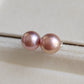 10.1mm Genuine freshwater pearl Every-day earrings studs