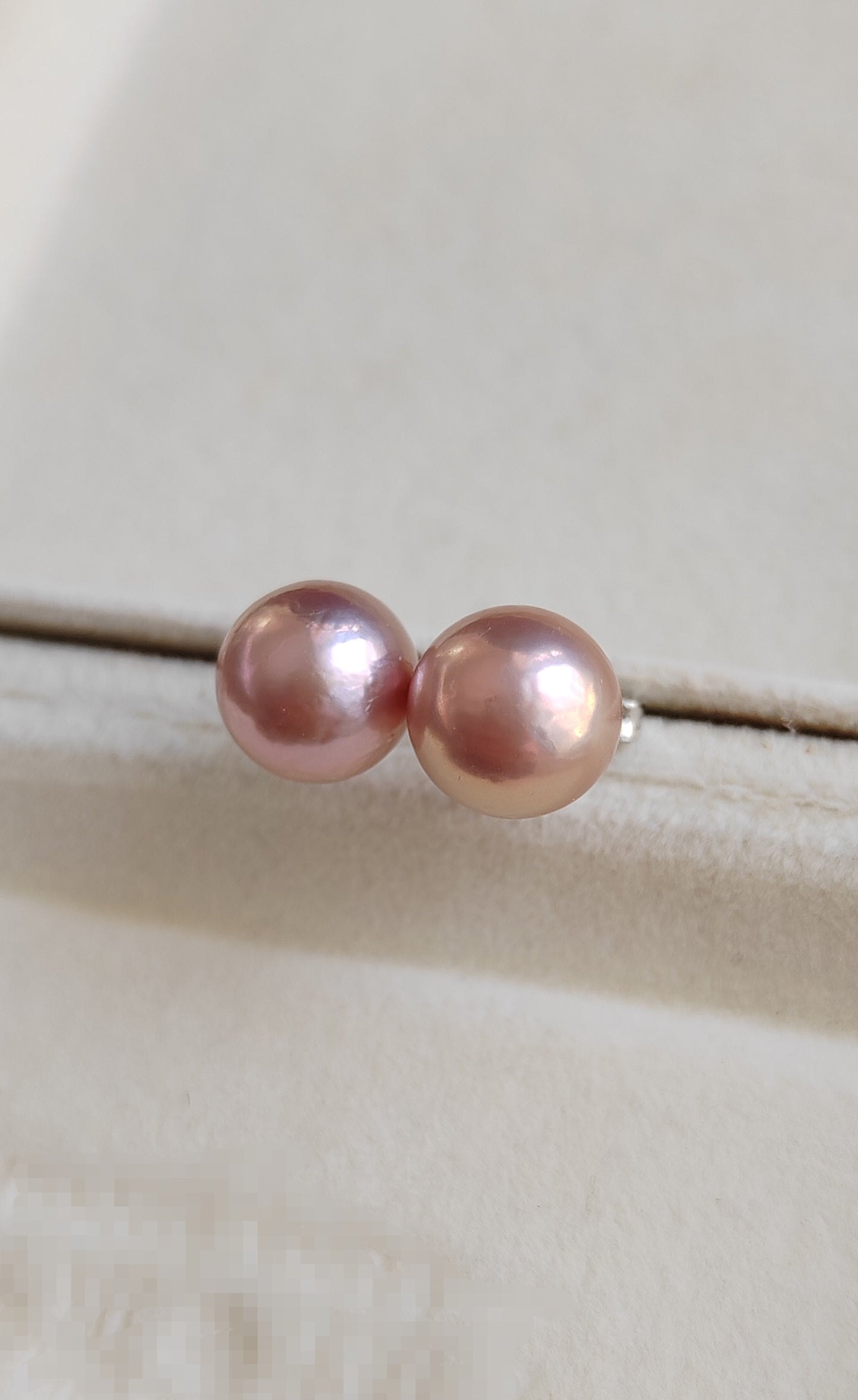 10.1mm Genuine freshwater pearl Every-day earrings studs