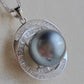 14.1mm Genuine tahitian sea pearl luxury necklace
