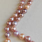 11-13.4mm Genuine freshwater pearl Rainbow necklace