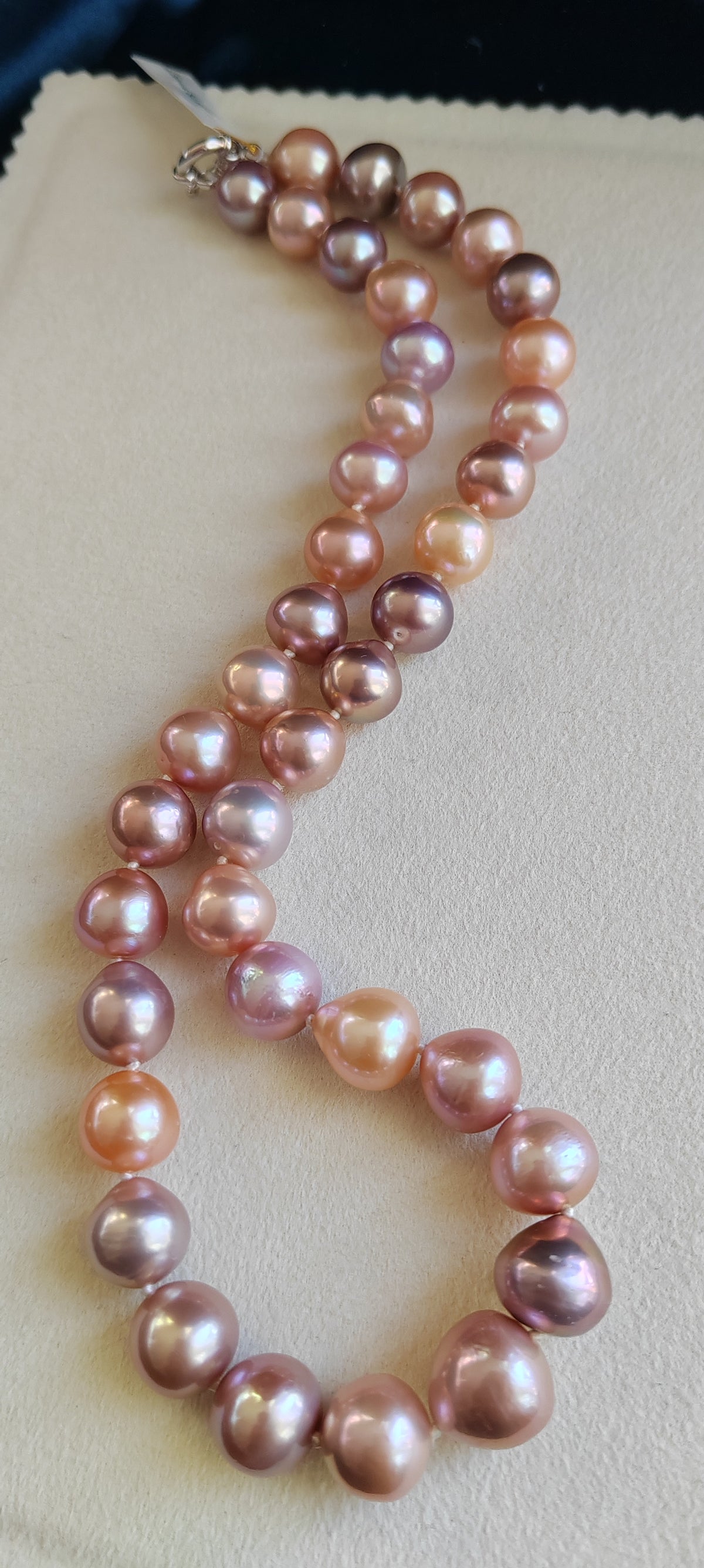 11-13.4mm Genuine freshwater pearl Rainbow necklace