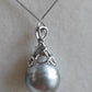 12.5mm Genuine tahitian south sea pearl necklace