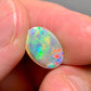 'Red flowers' Natural Solid Australian gem Crystal opal 1.83ct 13.2x8.6x3.2mm