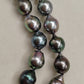 Rare release Rikitea Tahitian sea pearl necklace 9-10.8mm