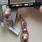 15.5-19.2mm Genuine freshwater pearl big baroque necklace